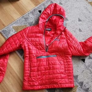 Womens Patagonia Nano Puff Anorak with Hood